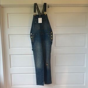 Frame Denim Women’s  Blue Overalls S/P NWT